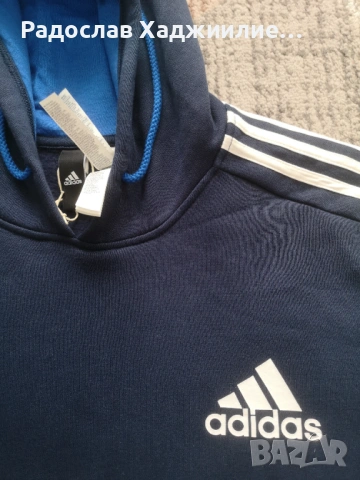 Adidas hoodie XL, снимка 3 - Суичъри - 53752502