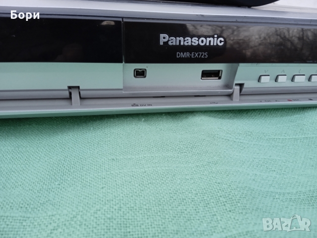 Panasonic DVD/DVB-S Tuner rekordér/ 160GB DMR-EX72 SEGS, 160GB, снимка 3 - Плейъри, домашно кино, прожектори - 36089356