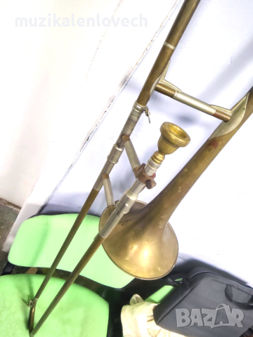MIRAPHONE Bb tenor slide trombone - Професионален Тенор Цуг Тромбон, снимка 1