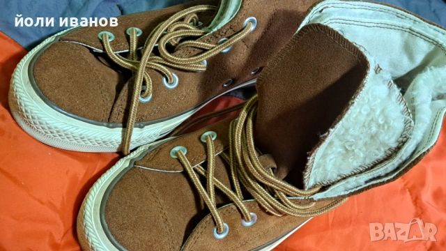 Дамски зимни обувки,високи,оригинални, снимка 16 - Дамски боти - 53257326