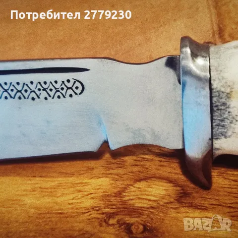Ловен масивен нож ръчна изработка Нов!, снимка 12 - Ножове - 49966935