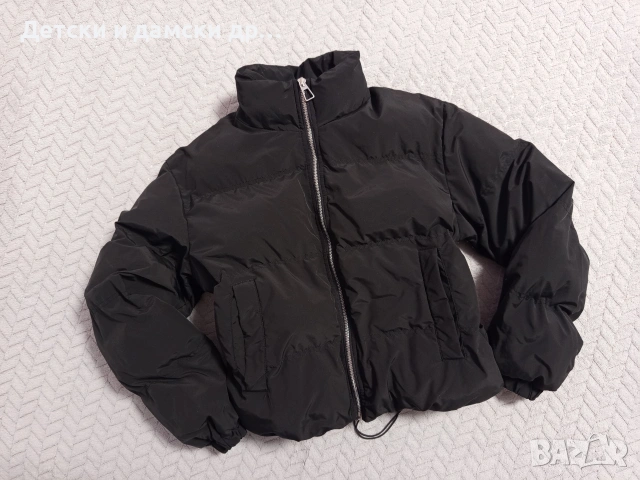 Черно якенце бомбър С/М размер 