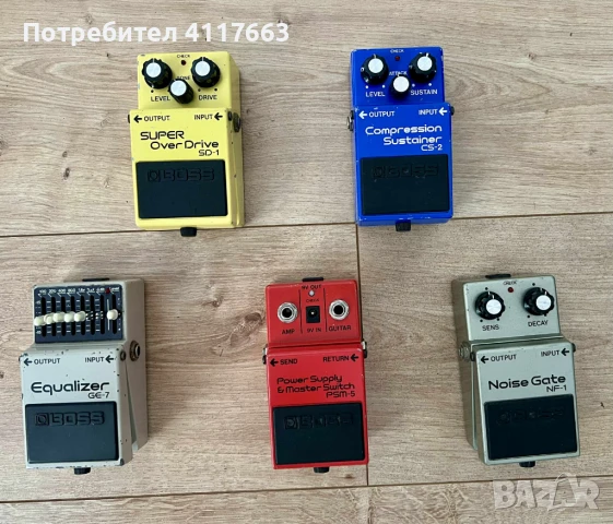 Японски Eфекти за Kитара БОСС, снимка 1