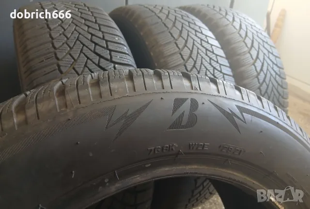 205/55/16 зимни гуми Bridgestone DOT2821 6.5мм 120 евро, снимка 7 - Гуми и джанти - 56017023