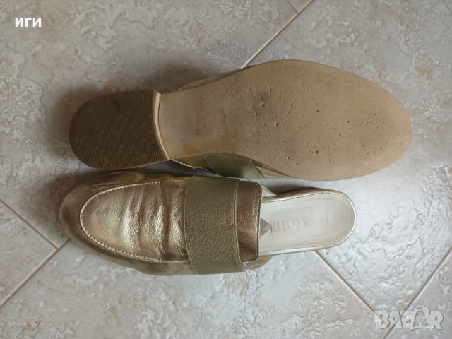 Обувки от естетвена кожа-39 номер, снимка 12 - Чехли - 25776327