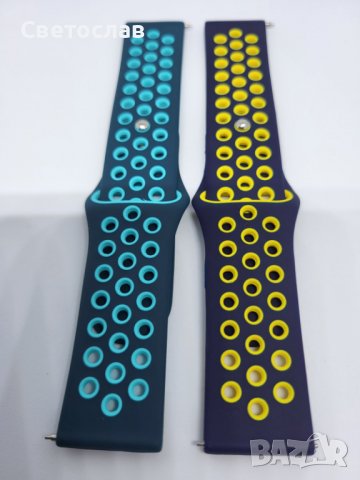 Силиконова каишка Sport за Huawei Watch GT/GT2/ GT2 Pro/GT3 PRO 22мм, снимка 6 - Смарт гривни - 34293842