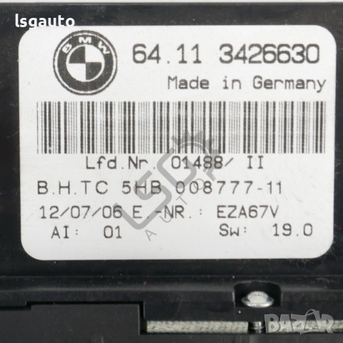 Панел климатроник BMW X3 (E83) 2003-2010 ID: 123346, снимка 3 - Части - 44822441
