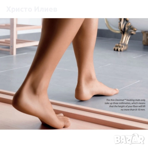 Нагревателна рогозка Devi за подово отопление 10 м2 150W/m2 DTIR-150 1500W, снимка 4 - Други - 52246661