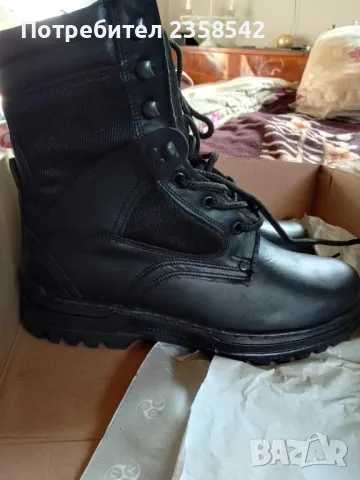 кожени полицейски боти-нови-42 ном, снимка 2 - Маратонки - 49811224