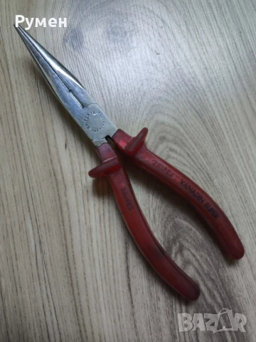 Клещи Knipex 26-200 с резачка хромирани 200 mm, снимка 3 - Клещи - 51252510