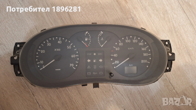 Приборно табло за Рено Канго 2003 г. 1,5 dci 68 к.с. P8200095393 21668384-9