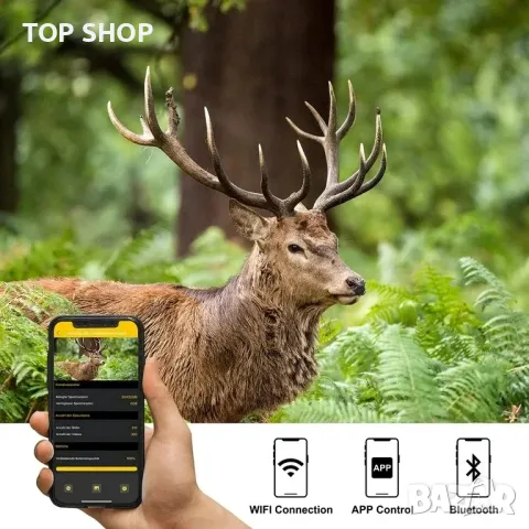 Инфрачервена ловна камера - Ъгъл на снимане 125°, снимка 5 - Друга електроника - 48735350