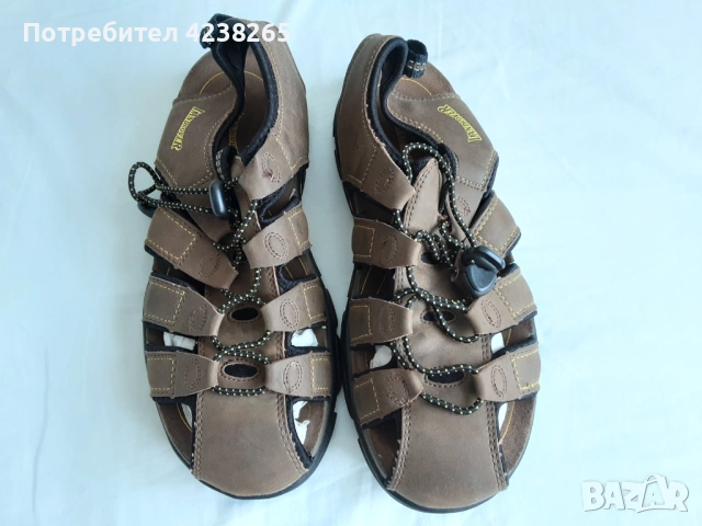 Сандали Land Rover, кафяви, нови, естествена кожа №39