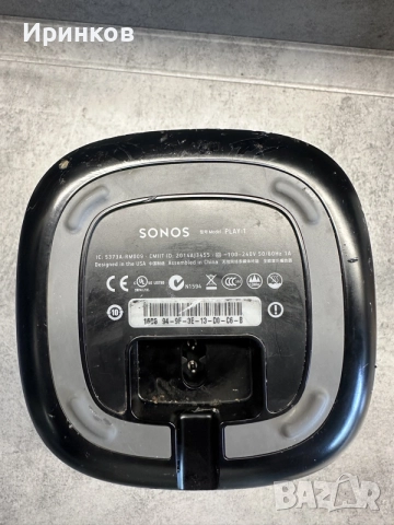 SONOS Play 1 Тонколона, снимка 5 - Тонколони - 55854426