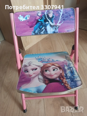 Детски масичка и столче Замръзналото кралство, снимка 5 - Мебели за детската стая - 52597524
