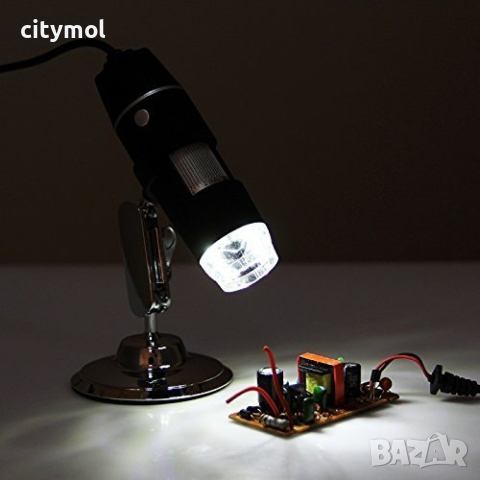 Inskam дигитален USB Микроскоп,  x1600 увеличение, Android, Windows, снимка 4 - Камери - 44737428
