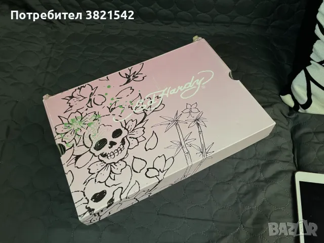 Велурени кецове Ed Hardy, снимка 8 - Кецове - 47529726