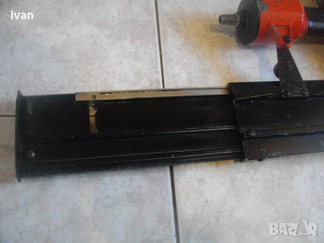 51-91мм-Италиански Индустриален Професионален Такер/Машина Изстрелване Пирони-Пневматичен-NIKEMA M90, снимка 5 - Други инструменти - 39155789