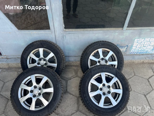 4бр.гуми и джанти 5/112/15цл.