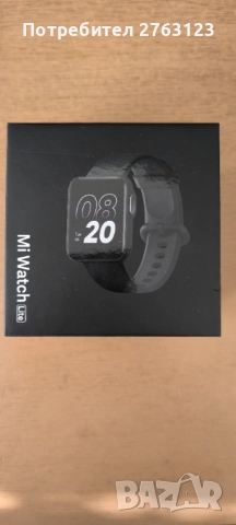 Часовник Smartwatch Xiaomi Mi Watch LITE, Blac, снимка 2 - Смарт гривни - 52791361