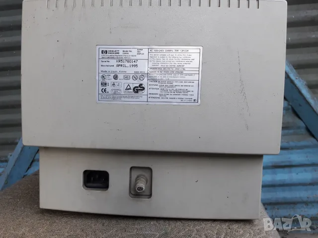 Монитор HP super VGA 14" d2804a, снимка 3 - Монитори - 55914297