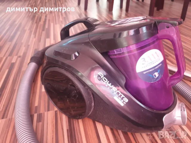 Прахосмукачка Rowenta Compact Power,С контейнер, снимка 6 - Прахосмукачки - 47406514