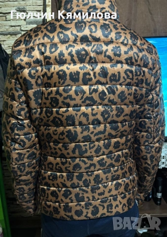 Дамско леопардово яке, снимка 2 - Якета - 53162942