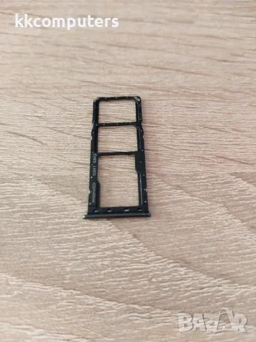 SIM / MicroSD държач /Черен/ за Samsung A51 / A515 / A71 / A715 Баркод : 114637