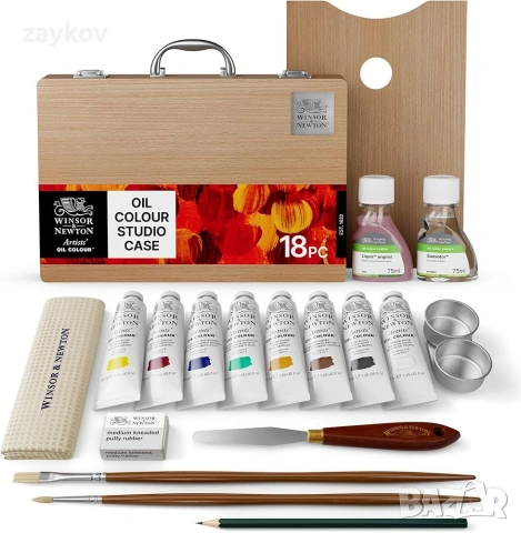 Комплект маслени бои за рисуване Winsor & Newton