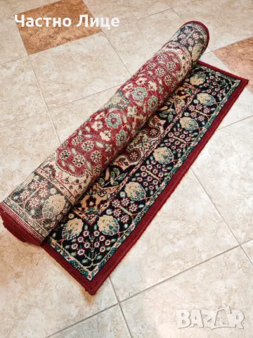 Оригинална Българска Супер Качествена Соц Персийска Пътека 1970те г, снимка 4 - Пътеки - 48666188