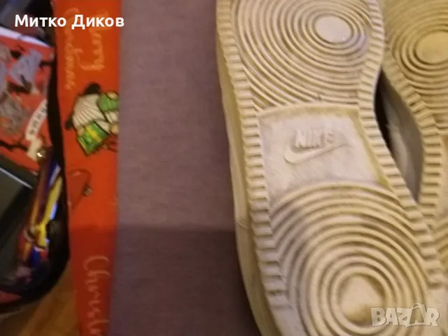 Nike маркови маратонки естествена кожа №44,5 285мм стелка US-10.5 UK-9.5, снимка 14 - Маратонки - 48589934