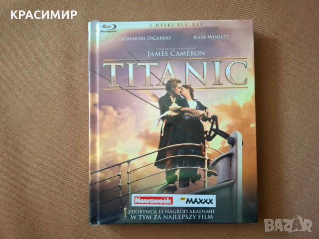 Blu ray TITANIC - рядко издание с БГ