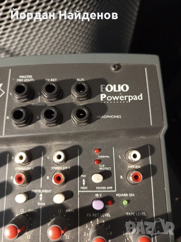 POVER MIXER SPIRIT SAYND KRAFT, снимка 2 - Ресийвъри, усилватели, смесителни пултове - 53095785