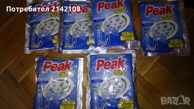продавам препарат за отпушване на канали PEAK, снимка 2 - Препарати за почистване - 39420561