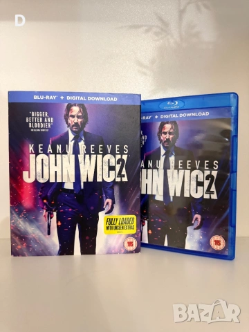 John Wick 2 Blu Ray, снимка 2 - Blu-Ray филми - 53640476
