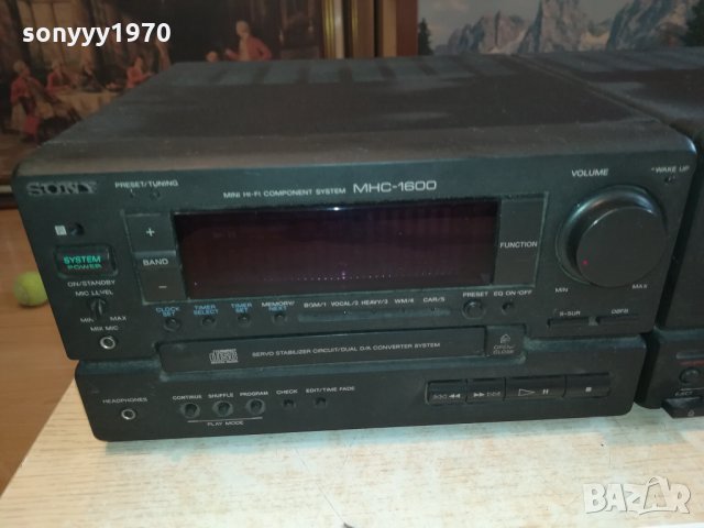 sony cd receiver+sony deck-made in japan 0103221838, снимка 9 - Ресийвъри, усилватели, смесителни пултове - 35960863