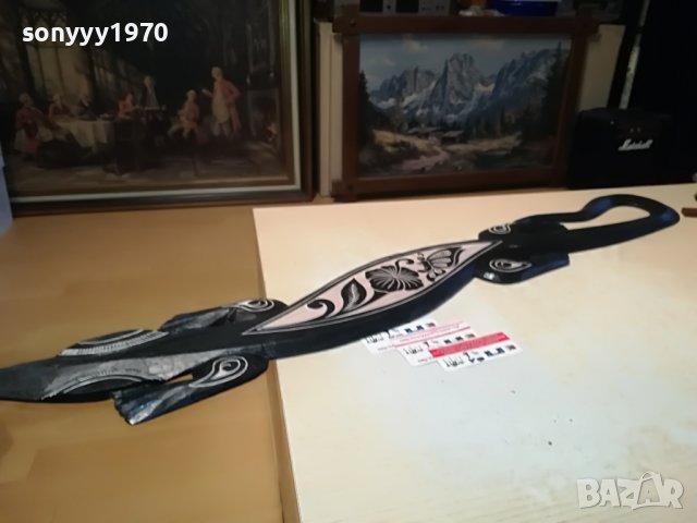 ДЪРВЕН САЛАМАНДЪР-1 МЕТЪР 2512221230, снимка 17 - Антикварни и старинни предмети - 39105548