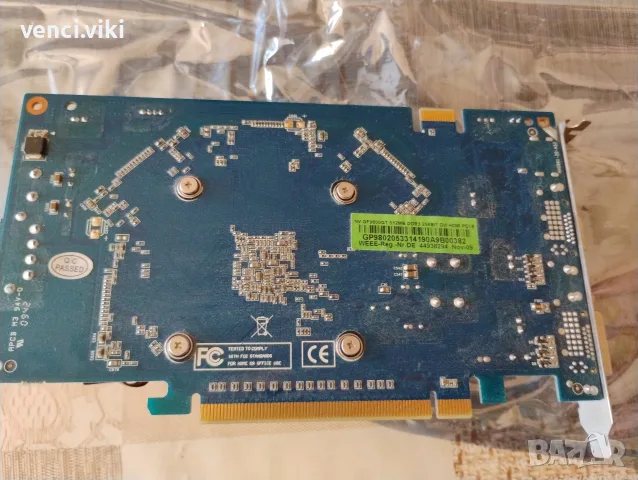 gf9800gt 512m ddr3 256bit dvi hdmi pci-e, снимка 4 - Видеокарти - 56096761