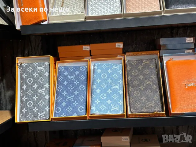 Michael Kors👝Louis Vuitton👛Tommy Hilfiger Дамско Портмоне С Кутия Код E130, снимка 6 - Портфейли, портмонета - 50233116