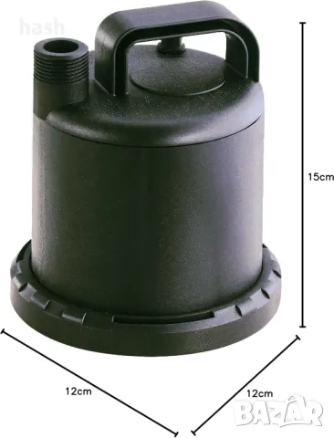Потопяема помпа УЛТРА НУЛА от 2 мм ниво, 10 m кабел 3000 л/час Sicce 925607 , снимка 9 - Други инструменти - 49194913