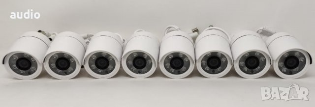 Комплект охранителни камери с 8 портов DVR пълен комплект за видео набюдение AHD, снимка 2 - Комплекти за видеонаблюдение - 39861014