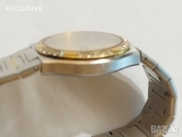 Дамски часовник Eterna с 18k златен базел с диаманти! за ремонт, снимка 5 - Дамски - 53854837