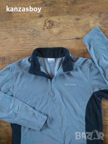 Columbia Men's Hart Mountain II Half Zip - страхотна мъжка блуза УГОЛЕМЕНА, снимка 3 - Спортни дрехи, екипи - 39164342