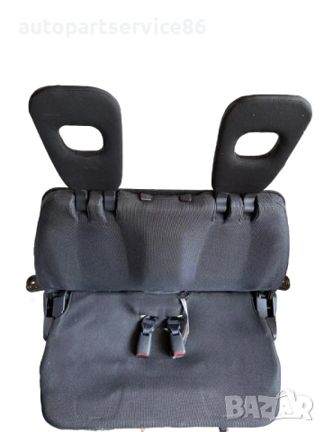 Задна седалка черна двойна трети ред за Peugeot 4007 2.2 HDI (2009), снимка 3 - Части - 53656202