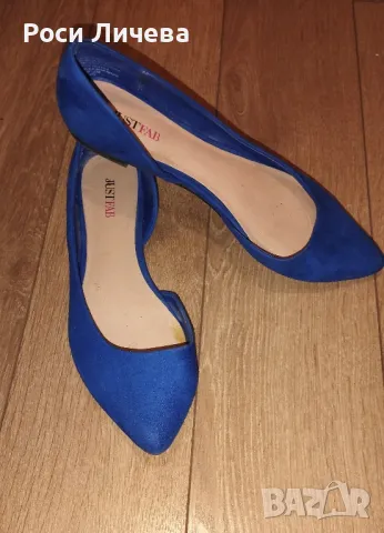 Сини обувки, снимка 2 - Дамски ежедневни обувки - 47292439