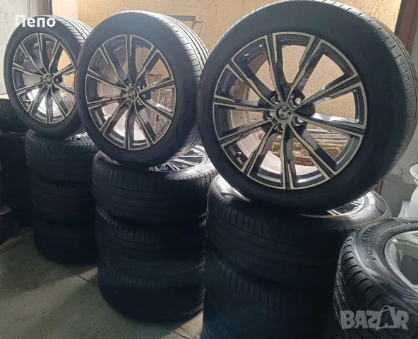 Оригинални джанти с гуми летни спорт пакет 20цола Bmw X5 X6 G05 G06 , снимка 5 - Гуми и джанти - 49602042