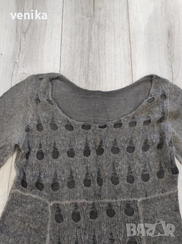 Рокля тънко плетиво , снимка 2 - Рокли - 51971564