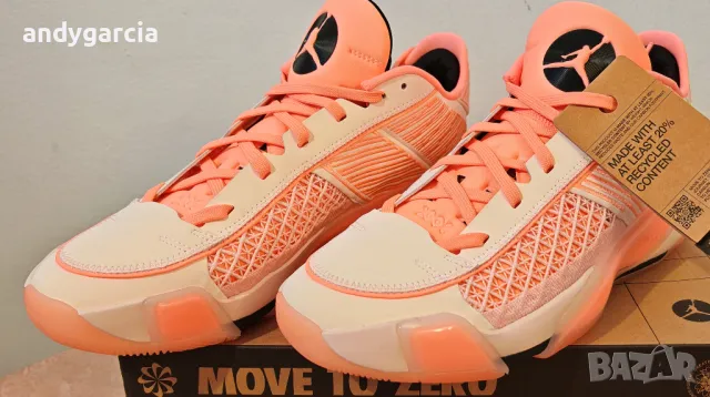 Nike Air Jordan XXXVIII Low Crimson Tint 44ти 46ти номер, стелка 28см и 30см ЧИСТО НОВИ В КУТИЯ, снимка 8 - Маратонки - 49006504