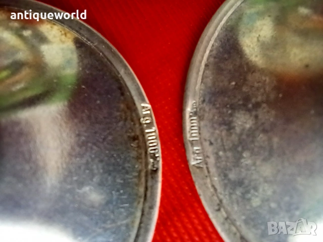 Сребърни Миниатюри, СРЕБРО Висока Проба, снимка 3 - Антикварни и старинни предмети - 53731869