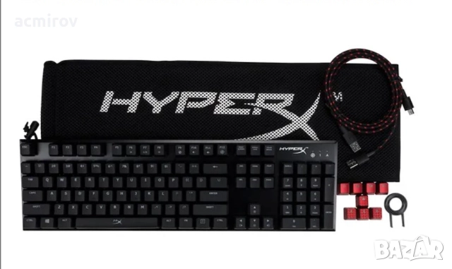 Чисто нови HyperX Alloy FPS с cherry RED, BROWN суичове, Pudding keycaps